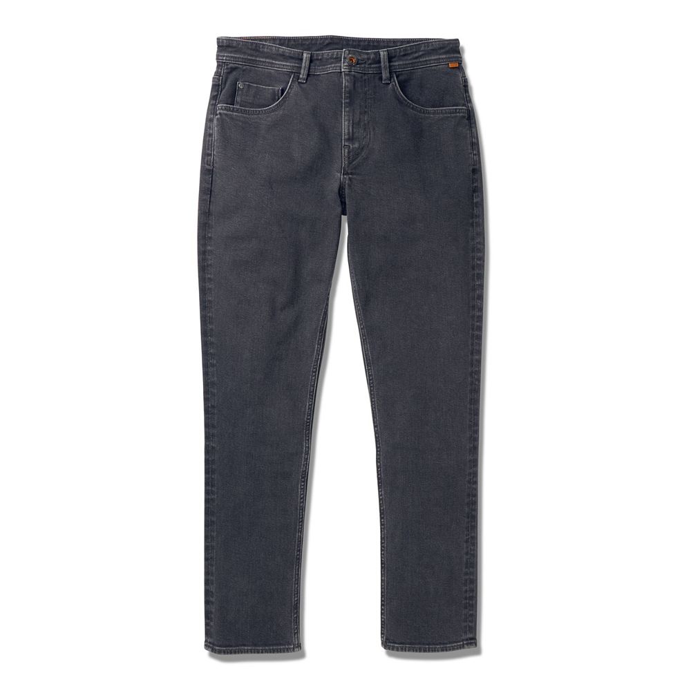 Pantaloni Timberland Barbati Gri - Sargent Lake Stretch Denim Jeans - Romania - SPBKIW097